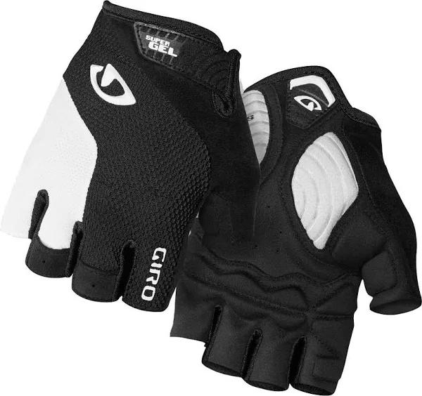 Giro Strade Dure Supergel Mitts - White/Black