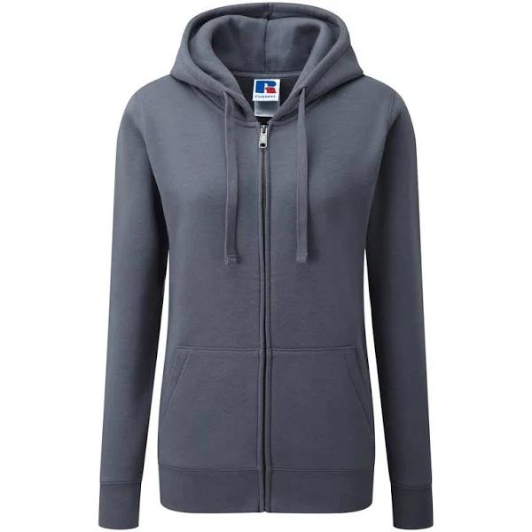 Russell Ladies Premium Authentic Zipped Hoodie (3-Layer Fabric) Convoy Grey M