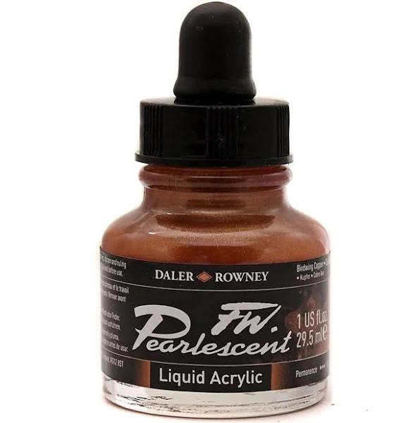 Daler FW Pearlescent Ink 29.5ml 111 Birdwing Copper