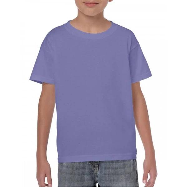 Gildan 5000B Children's Heavy Cotton T-Shirt Violet - Size: L Col