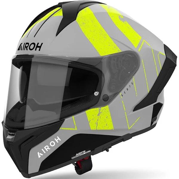 Full-Face Helmet Airoh MATRYX Scope Yellow Matt Size:XXL