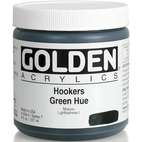 Golden Heavy Body Acrylic 237ml Hookers Green Hue