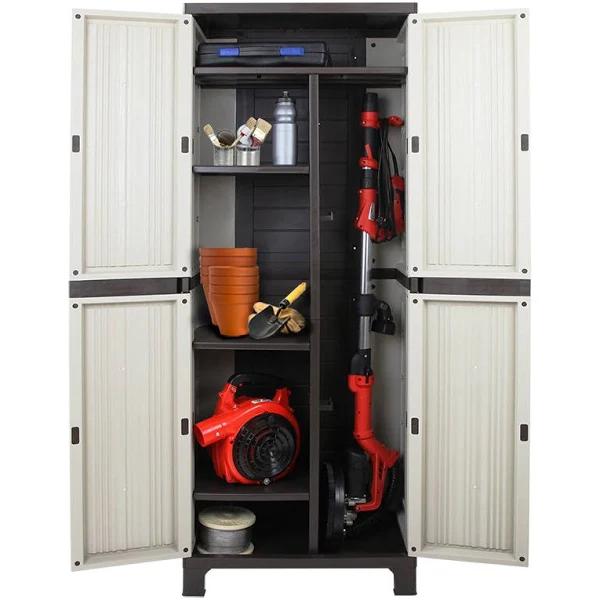 Lockable Outdoor Storage Cabinet - 173 cm