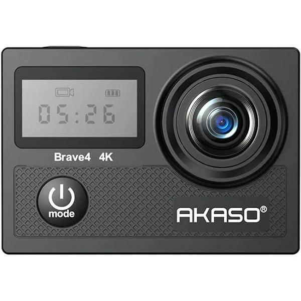 Akaso Brave 4 4K 20MP WiFi Action Camera Ultra HD with EIS 30m Underwater Camera