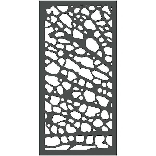 ProtectorAl Protector Aluminium 900 x 1800 x 3mm Solid Aluminium Profile 1 Decorative Panel Unframed - Monument