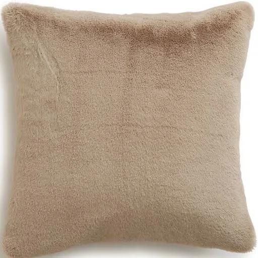 Lexington Faux Fur Sham Beige 50x50cm