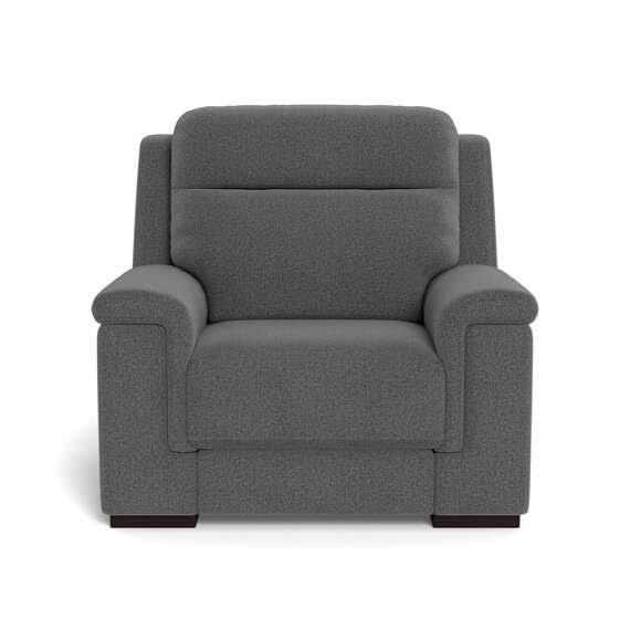 Barret Fabric Electric Recliner Armchair Storm by Freedom