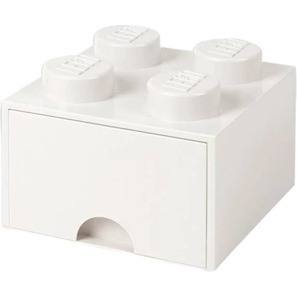 LEGO Storage Brick Drawer 4 (White)