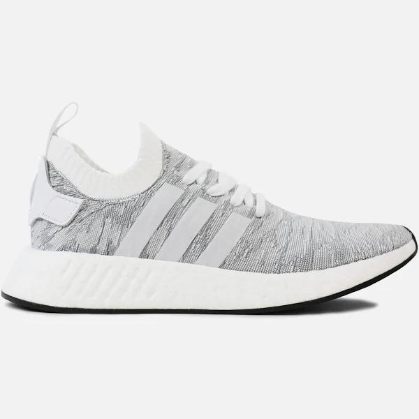 Adidas NMD R2 Primeknit White Black