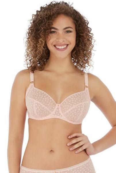 Freya Starlight Underwired D-G Cup Side Support Bra - Rosewater - 6G Rosewater