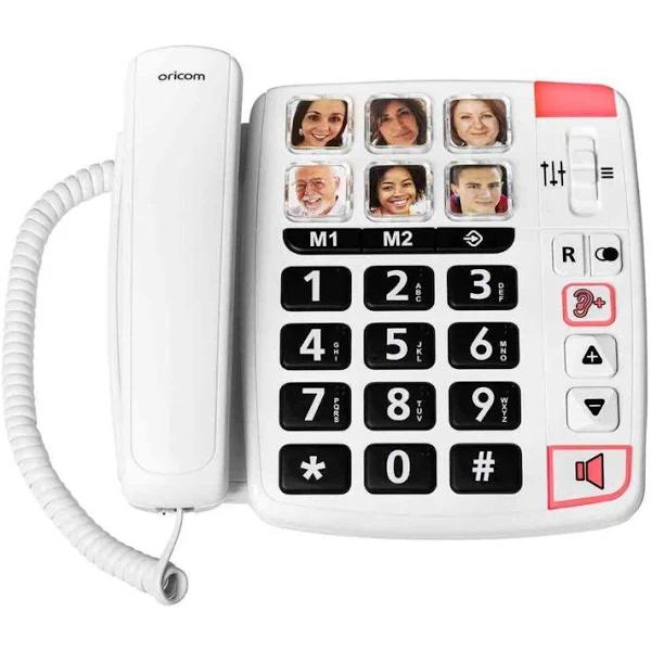 CARE80S Big Button Amplified Speakerphone with Picture Dialling