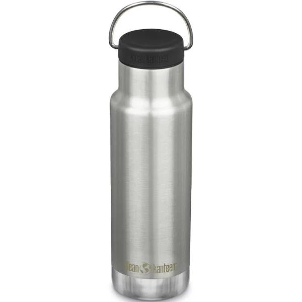 Klean Kanteen Classic Insulated Bottle (Brushed Stainless) - 355ml/12oz