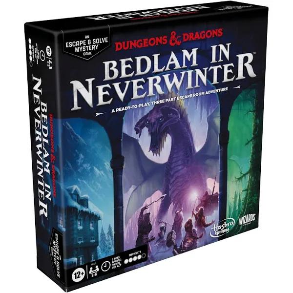 Dungeons & Dragons Bedlam in Neverwinter Escape Game