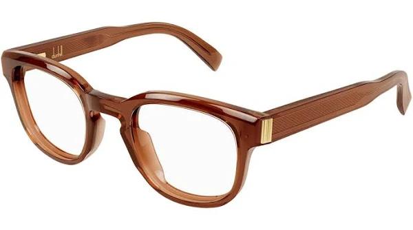 Dunhill DU0003O 006 Transparent Brown Optical Frames