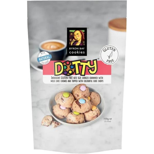 Byron Bay Cookies Gluten Free Dotty Cookie Bites 100g