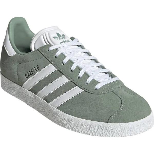 Adidas Gazelle Silver Green (Women's)