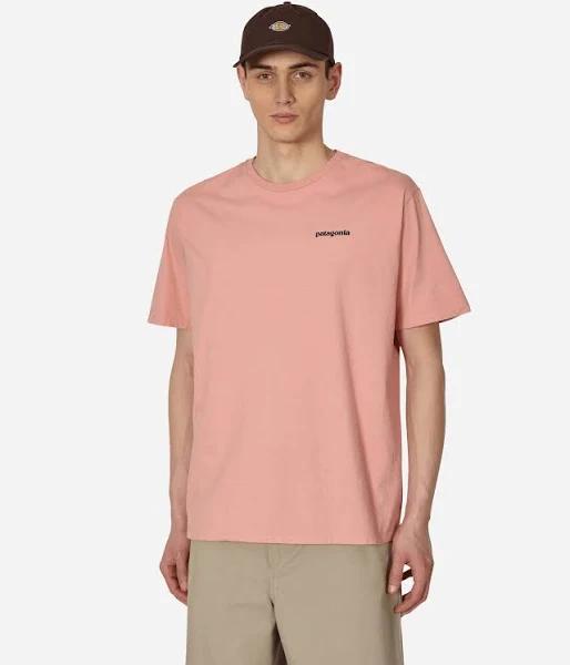 Patagonia P-6 Mission Organic T-Shirt - Sunfade Pink - S - Men