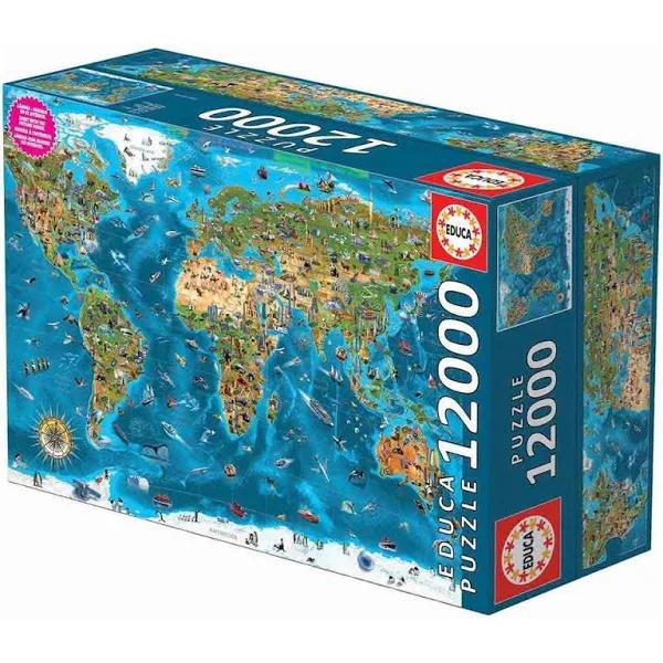 Educa - Wonders of The World Puzzle 12000pc