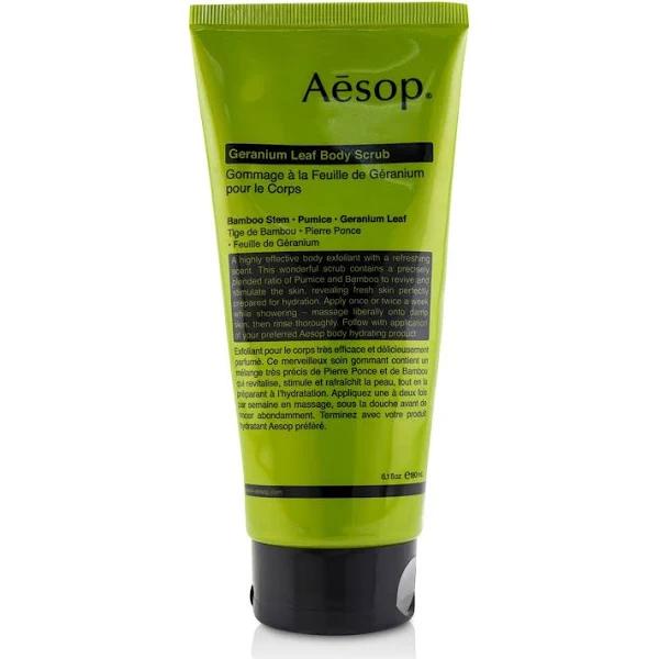 Aesop Geranium Leaf Body Scrub - 180ml