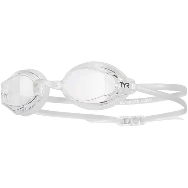 TYR Black Ops 140 EV Racing Goggles - Clear | Pro Swimwear