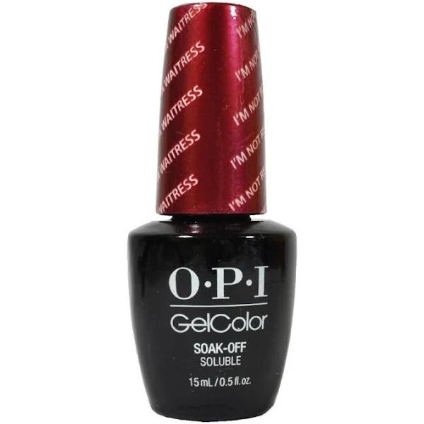 OPI GelColor Gel Nail Polish - I'm Not Really A Waitress 15ml