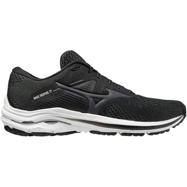 Mizuno Wave Inspire 17 2E Mens Running Shoes Black US 13