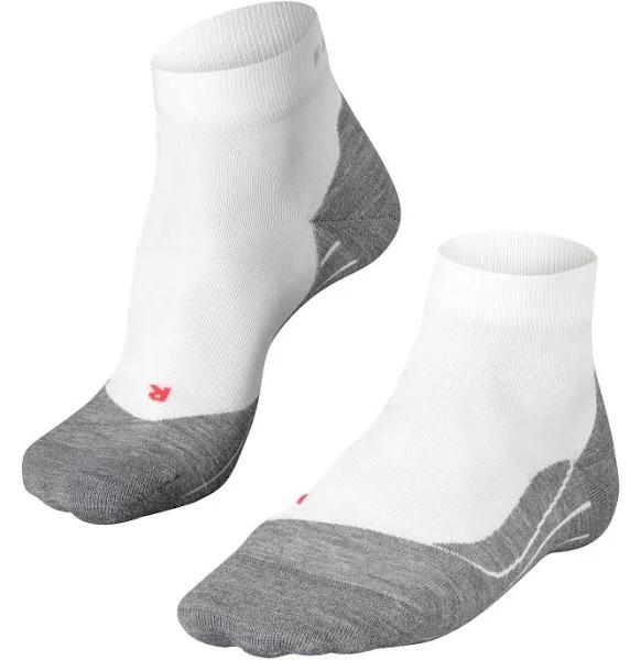 Falke RU4 Endurance Short Running Socks - White - 42-43