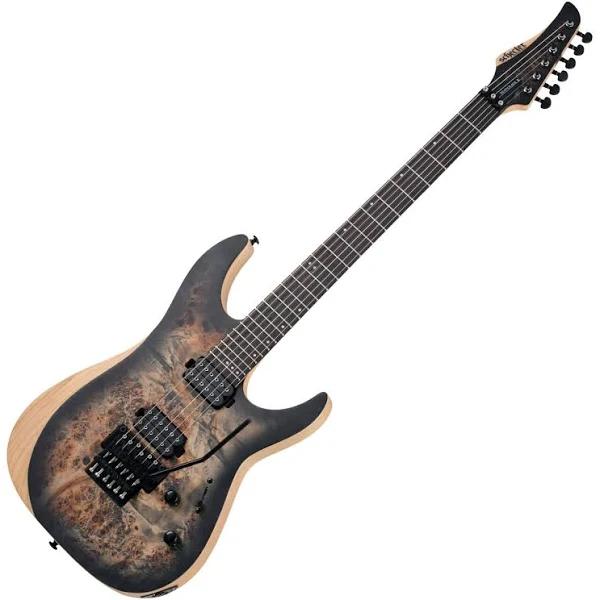 Schecter Reaper 6 FR Satin Charcoal Burst