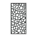 ProtectorAl Protector Aluminium 900 x 1800 x 3mm Solid Aluminium Riverstone Decorative Panel Unframed - Monument