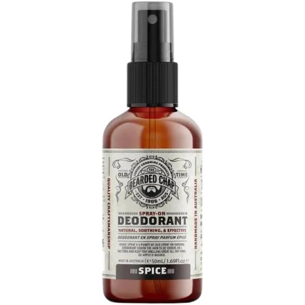 The Bearded Chap Spray-On Deodorant Spice 50ml