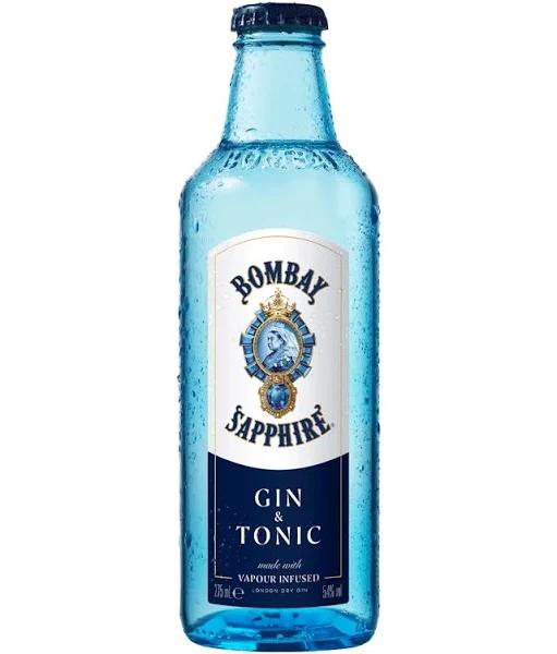 Bombay Sapphire Gin & Tonic Bottle 275ml