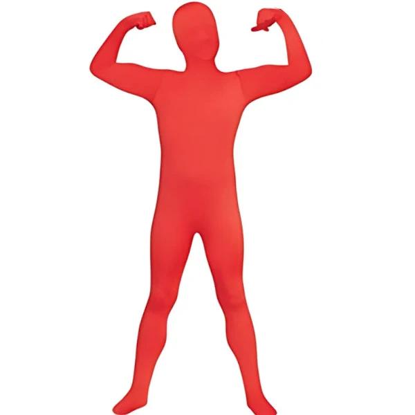 Invisible Teen Body Suit - Asst Colors - Red