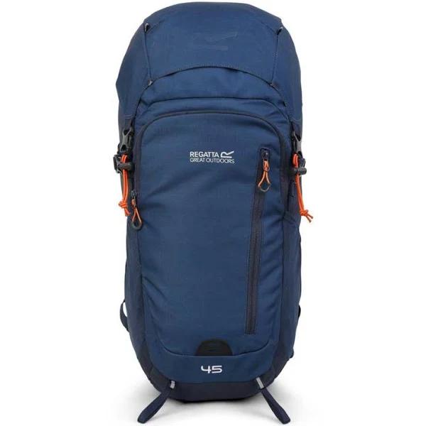 Regatta Mens Highton V2 45 Litre Rucksack Navy/DkDenim 45 Litres