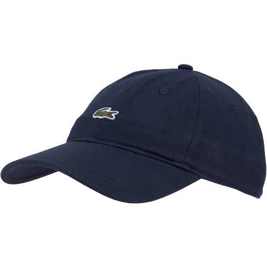 Lacoste Crocodile Organic Cotton Cap - Navy