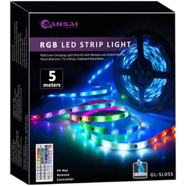 Sansai 5m USB Powered RGB LED Strip Light