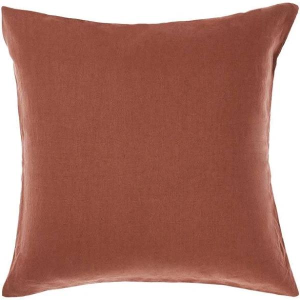 Linen House Nimes Rust European Pillowcase