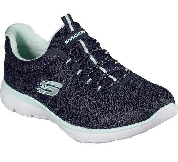 Skechers Womens Summits Slip On Wide Trainers - UK 7