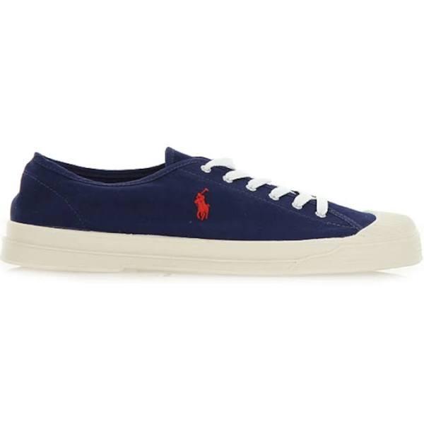 Polo Ralph Lauren Essence 100 Canvas Cap-Toe Sneaker in Blue 9