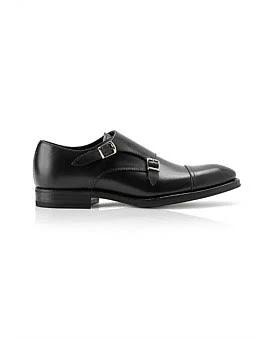 David Jones Anthony Squires Double Monk in Black, Size 43REG