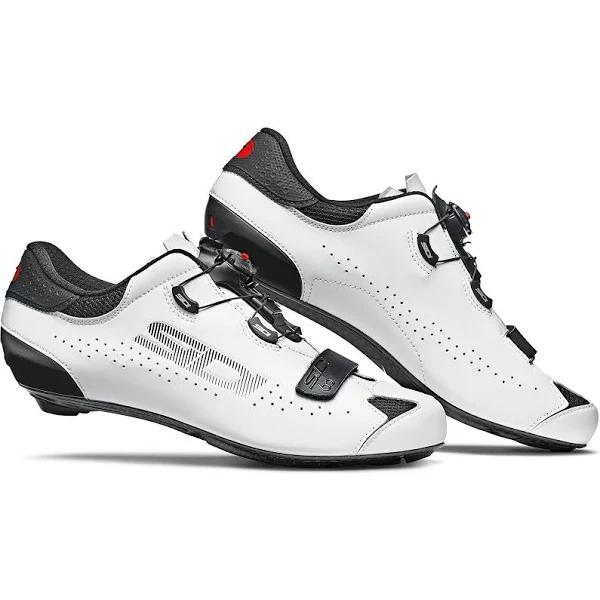 Sidi Sixty Road Shoes - Black/White - 47