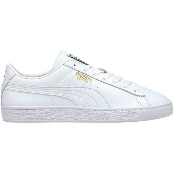 Puma Basket Classic XXI - White / White