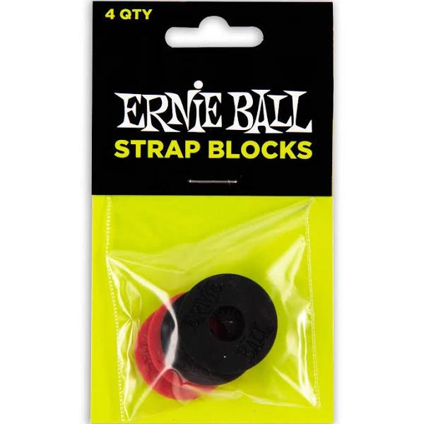 Ernie Ball Strap Blocks Black / Red