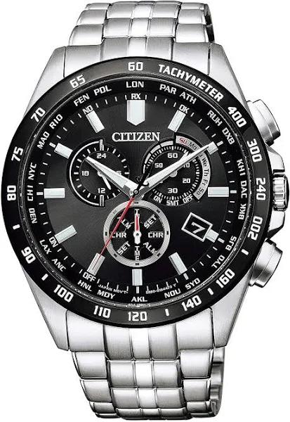 CB5874-90E Citizen Collection Eco-Drive Radio Direct Flight Chronograph Male