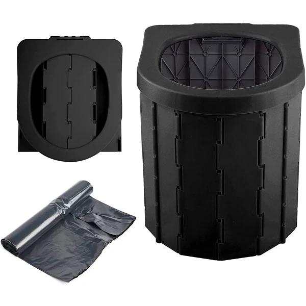 Outdoor Indoor Travel Portable Compact Camping Toilet