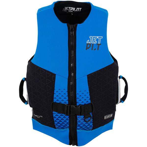 Jetpilot Cause Mens S-Grip F/E Neo Vest - Blue - 2023