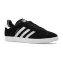 adidas-Gazelle Shoes-Women-Core Black / Silver Metallic / Cloud White-6.5