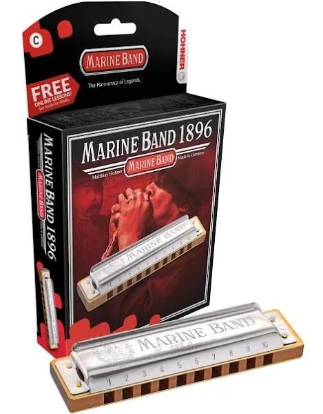 Hohner 1896 Marine Band Harmonica E