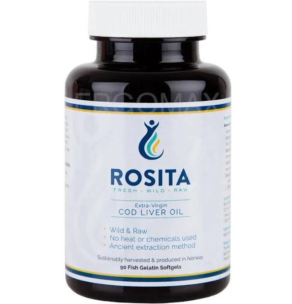 Rosita - Extra Virgin Cod Liver Oil (EVCLO) Softgels