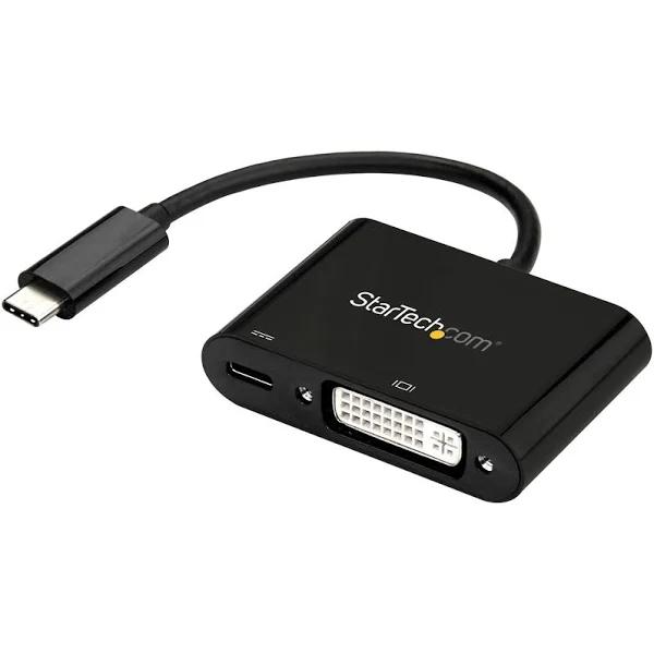 StarTech USB-C to DVI Adapter with Power Delivery