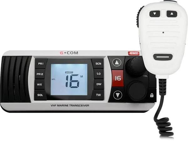 GME GX700W Marine VHF Radio - White